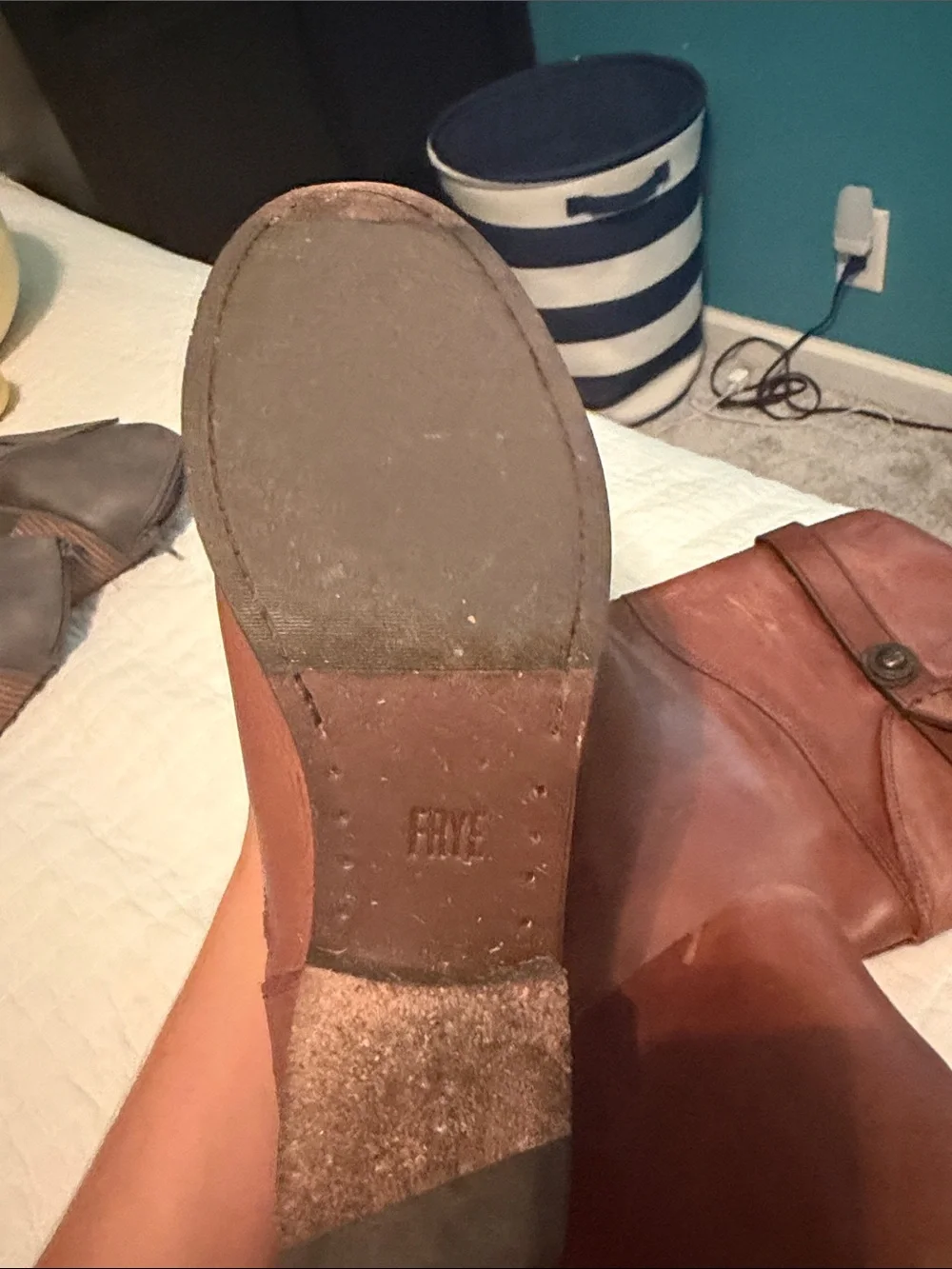Frye full grain